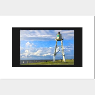 East Cote Lighthouse Silloth Digital Art Posters and Art